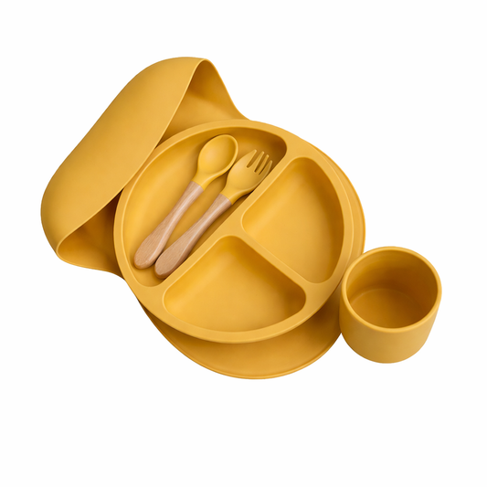Set de Alimentación BLW de Silicona para Bebés