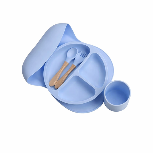 Set de Alimentación BLW de Silicona para Bebés